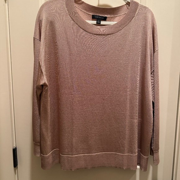 Ann Taylor Shimmer Dressy Sweater - XL - Picture 9 of 11
